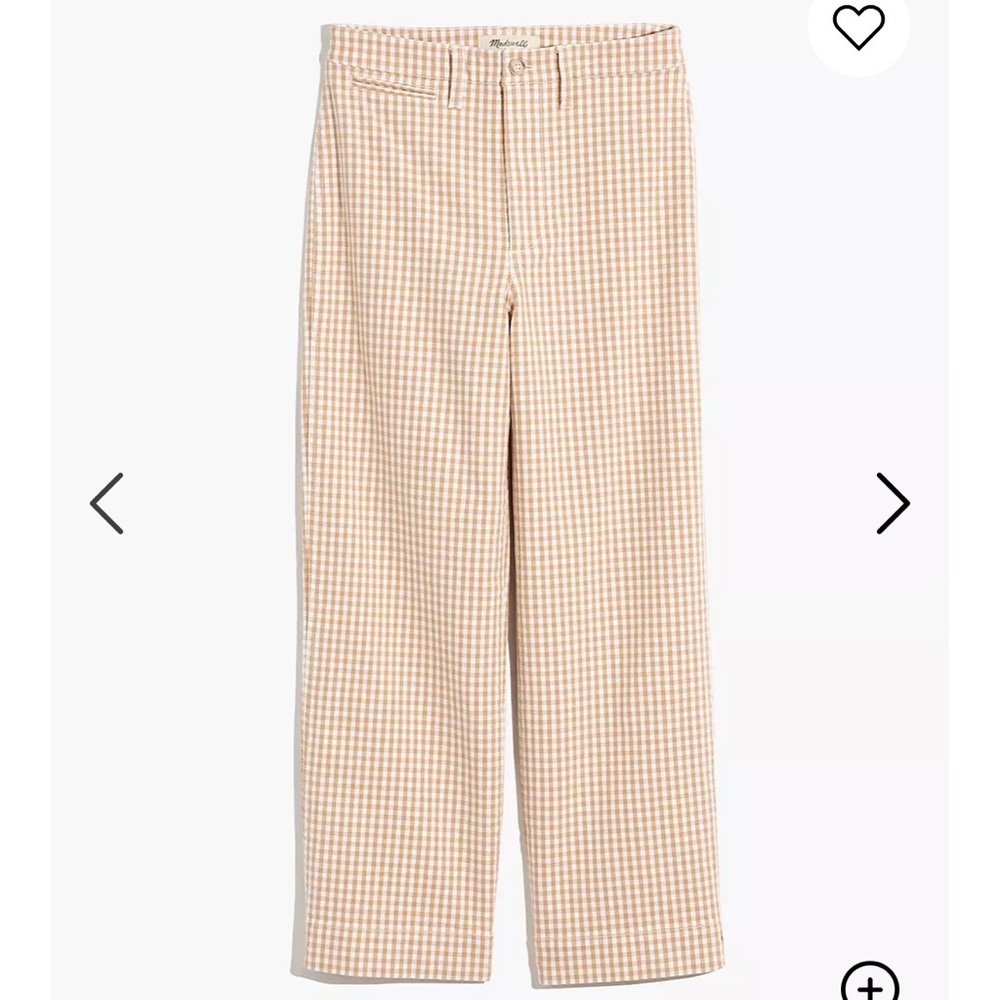 Madewell Slim-Emmett Wide-leg Pants  23